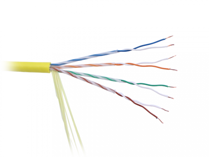 হাইব্রিড রভ বাম্বিলিক্যাল ক্যাবল রভ পাওয়ার এবং সিগন্যাল ট্রান্সমিশনের জন্য 4