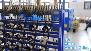 কম নয়েজ গিটার ক্যাবল 10FT 30FT কালো বিনুনি