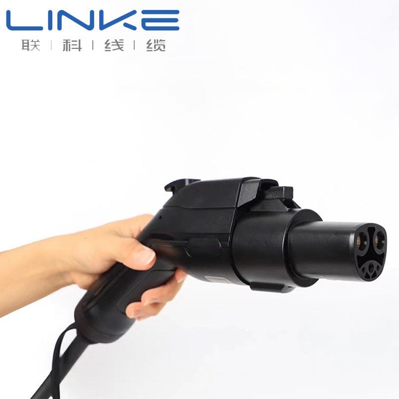 ইলেকট্রিক গাড়ির জন্য 32A রেট করা কারেন্ট IP65 সুরক্ষা গ্রেড সিলিকন জ্যাকেট ইভি চার্জার কেবল