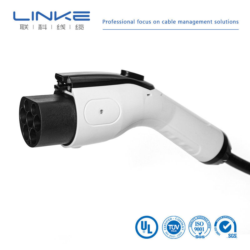 32A 7kw 16A ইভি চার্জার ক্যাবল বৈদ্যুতিক গাড়ির চার্জিং ক্যাবল টিপিই জ্যাকেট এবং কাস্টমাইজযোগ্য দৈর্ঘ্যের সাথে