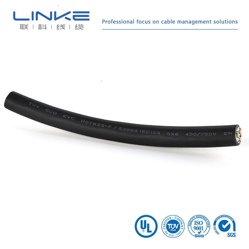 ভূগর্ভস্থ প্রয়োগের জন্য 600V ~ 1000V নামমাত্র ভোল্টেজের সাথে কাস্টমাইজযোগ্য ইভি চার্জিং ক্যাবল