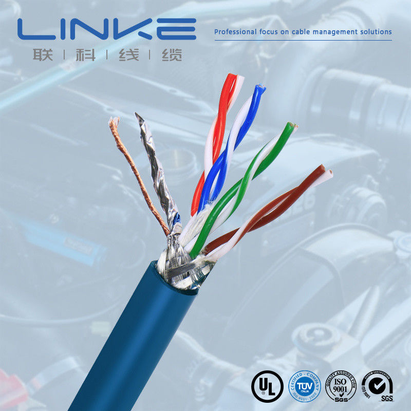 8AWG -24AWG Txl পিভিসি শেল উপাদান সঙ্গে অটোমোটিভ তামা তারের তারের braided shielding তারের
