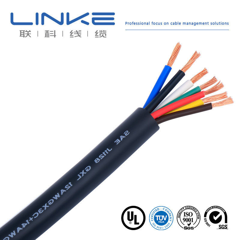 14AWG GXL স্বয়ংচালিত তার, পিভিসি ইনসুলেশন এবং গাড়ির তারের জোতাগুলির জন্য তাপ প্রতিরোধী
