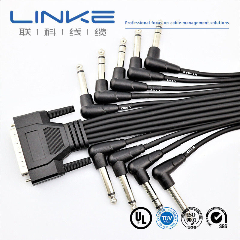 পেশাদার অডিও অ্যাপ্লিকেশনের জন্য উচ্চ সাউন্ড কোয়ালিটি এবং বেয়ার কপার ওয়্যার সহ কাস্টমাইজড এক্সএলআর কেবল