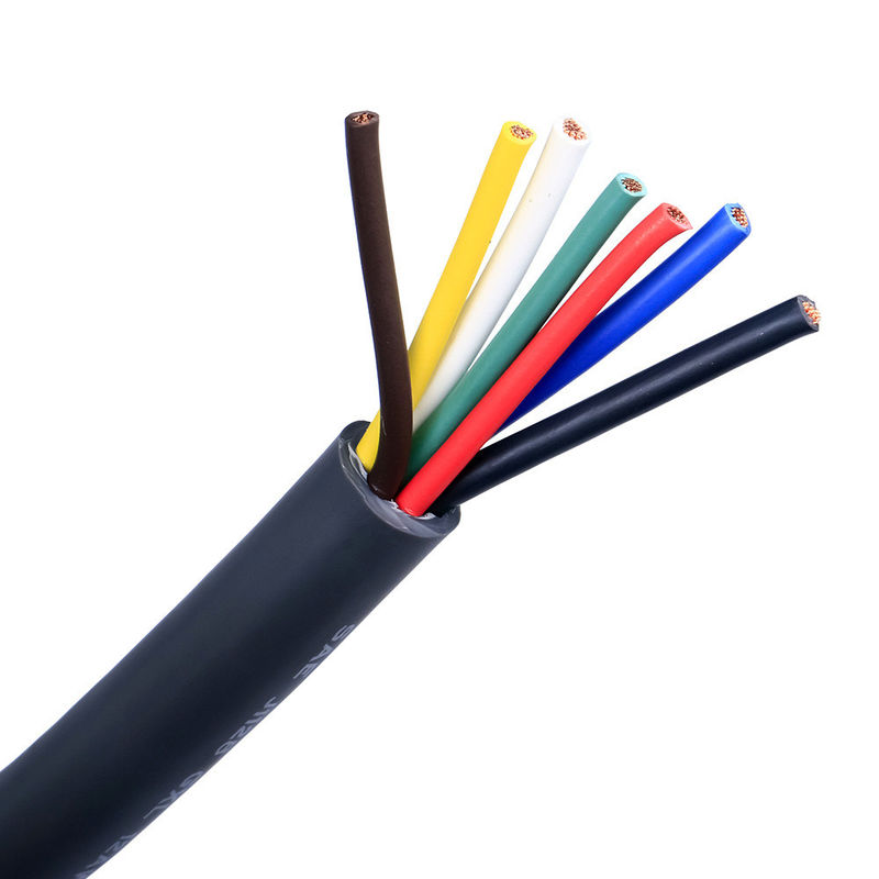 26AWG UL2733 রোবট ক্যাবল গরম এবং ভূগর্ভস্থ অ্যাপ্লিকেশনের জন্য পিভিসি তামা পাতলা বৈদ্যুতিক তারের ক্যাবল