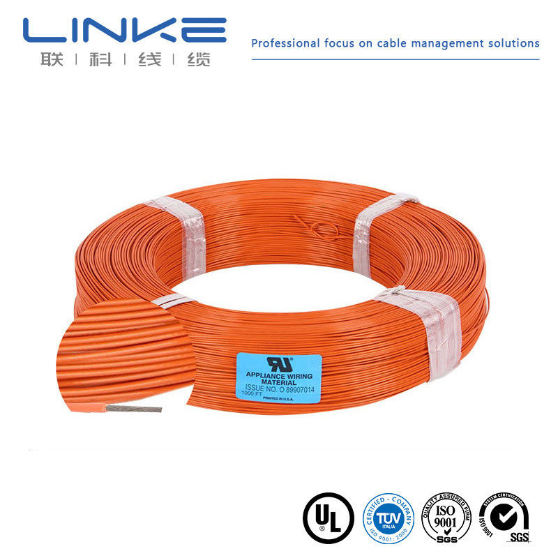 UL1723 FEP আইসোলেশন 10-30AWG টিনযুক্ত তামা একক কোর তারের কম ধোঁয়া শূন্য হ্যালোজেন তারের
