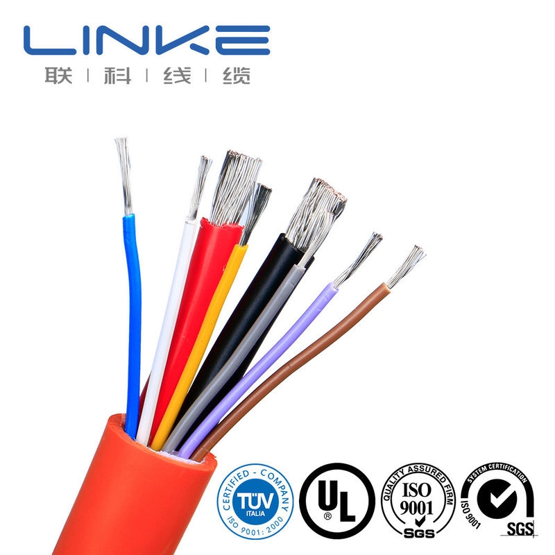 10-30AWG উচ্চ তাপমাত্রা পিভিসি বিচ্ছিন্ন UL1015 যন্ত্রপাতি তারের জন্য তামা / টিনযুক্ত তামা কন্ডাক্টর