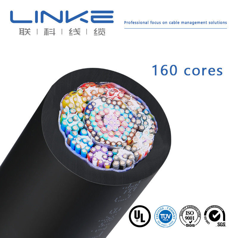 উল 2464 160 কোর 20AWG কাঠের যন্ত্রপাতি জন্য তারের তেল প্রতিরোধী জ্যাকেট শিখা retardant পিভিসি তারের