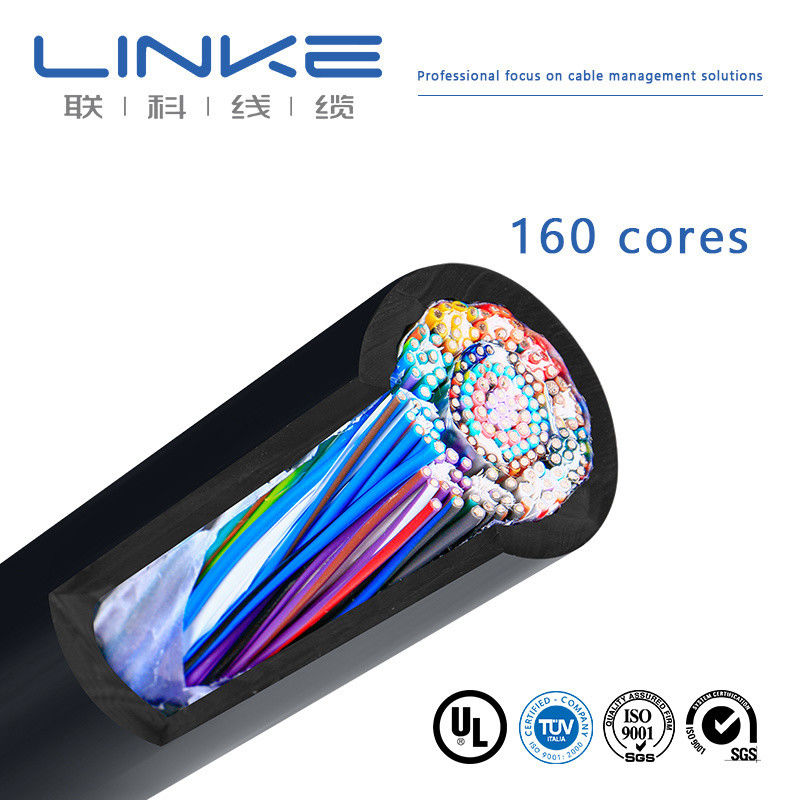 উল 2464 160 কোর 20AWG কাঠের যন্ত্রপাতি জন্য তারের তেল প্রতিরোধী জ্যাকেট শিখা retardant পিভিসি তারের