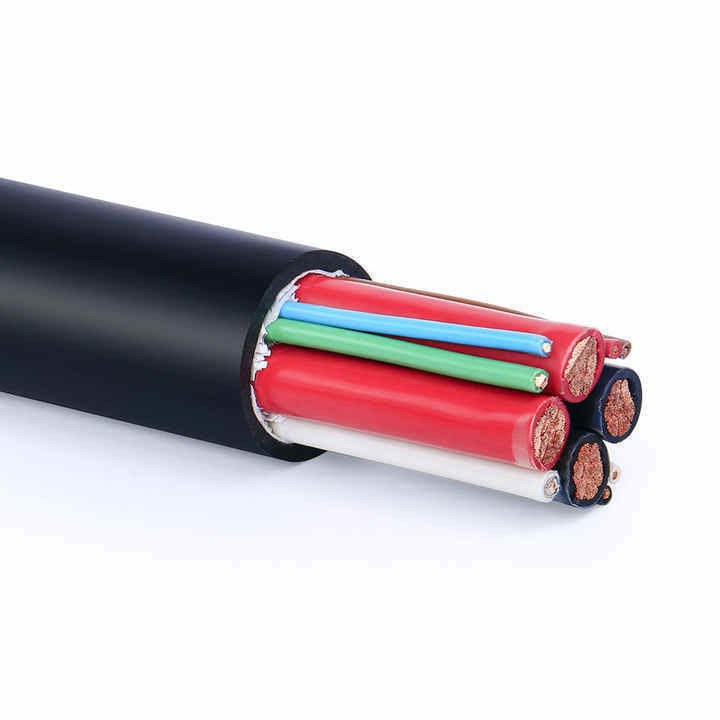 300/500V H05rn-F কাঁচা বিচ্ছিন্ন এবং গহ্বর শিল্প তেল প্রতিরোধী নিয়ন্ত্রণ এবং শক্তি তারের