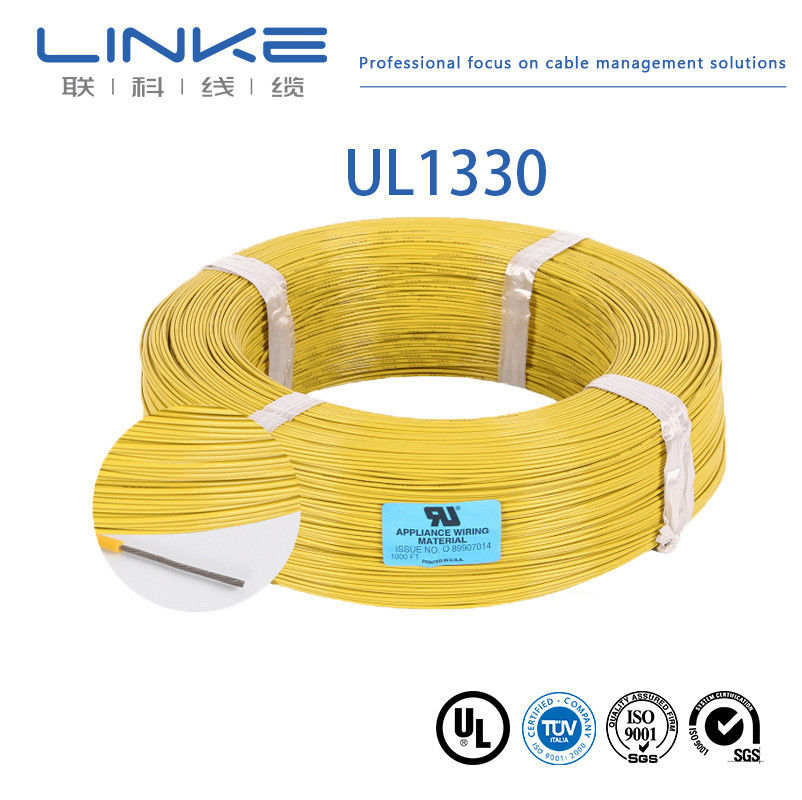 10-30AWG টিনযুক্ত তামা তারের কোর FEP বিচ্ছিন্নতা UL1330 পাওয়ার ওয়্যার উচ্চ তাপমাত্রা বৈদ্যুতিক তারের