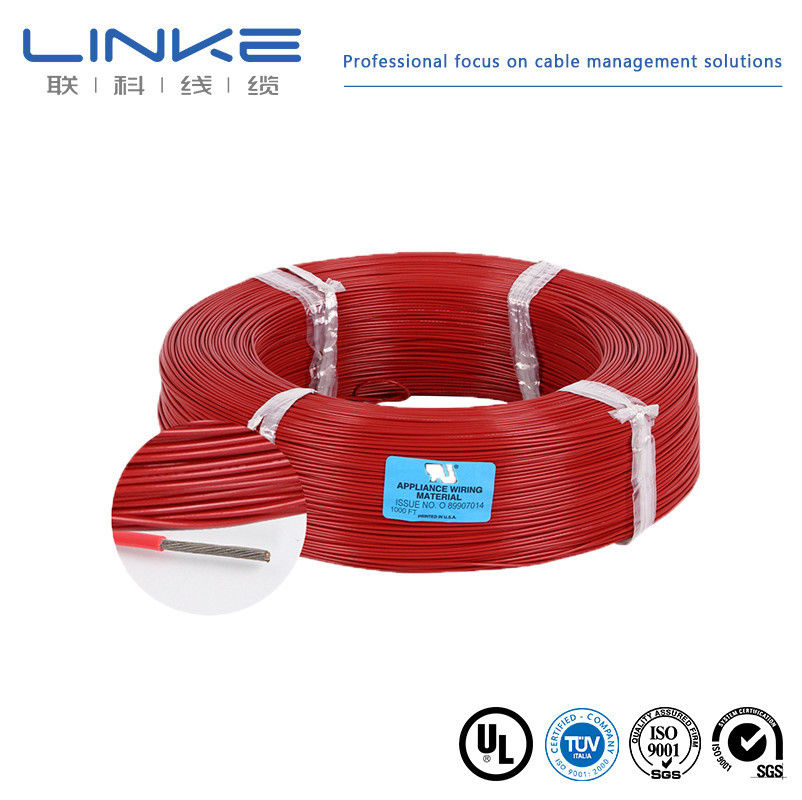 10-30AWG টিনযুক্ত তামা তারের কোর FEP বিচ্ছিন্নতা UL1330 পাওয়ার ওয়্যার উচ্চ তাপমাত্রা বৈদ্যুতিক তারের