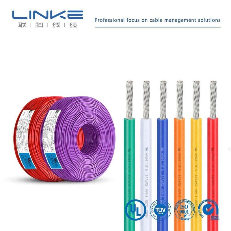 FEP Isolation UL1577 Cable For Lighting Fixtures And Home Appliances পিভিসি বিচ্ছিন্ন তামা কোর তারের