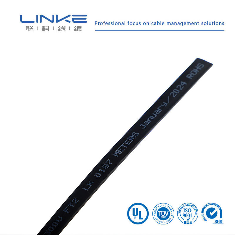 পিভিসি শীথ টিনযুক্ত কপার কোর 300V রেটযুক্ত ফ্ল্যাট কেবল অটোমোটিভ এবং শিল্প অ্যাপ্লিকেশনের জন্য