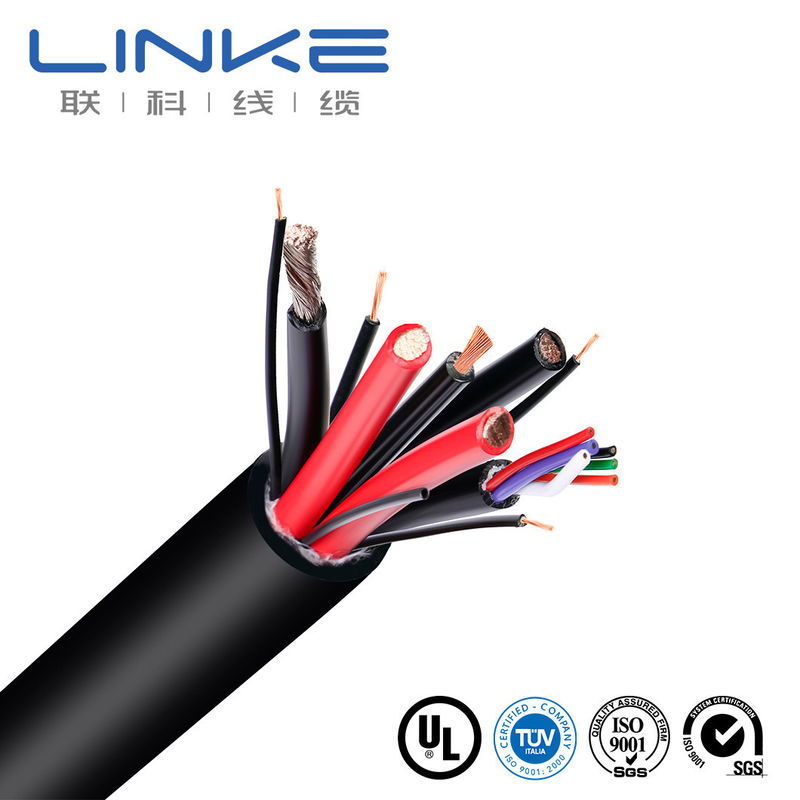 উচ্চ নমনীয়তা জলরোধী কাস্টমাইজযোগ্য মাল্টি-কোর টিনযুক্ত কপার ড্র্যাগ চেইন কেবল