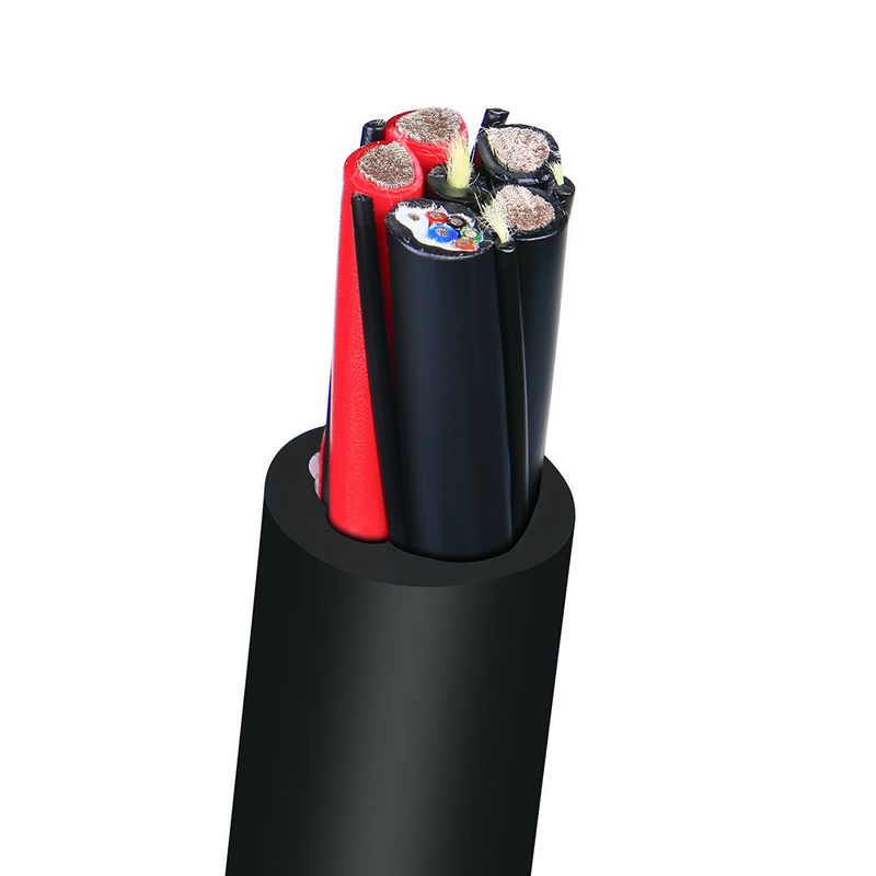 LSZH নমনীয় ইন্ডাস্ট্রিয়াল কন্ট্রোল ক্যাবল নগ্ন তামার কন্ডাক্টর সঙ্গে পানির নিচে রোবট অ্যাপ্লিকেশন জন্য