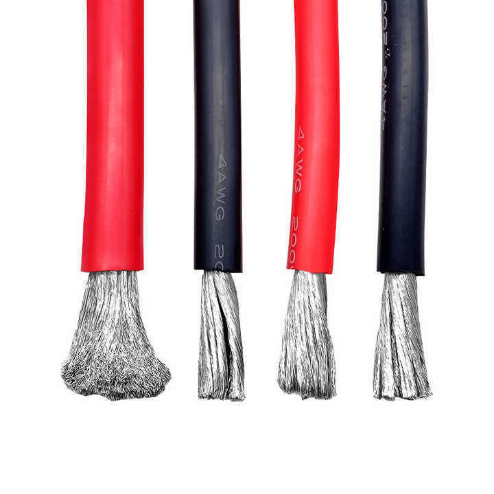 26 AWG আল্ট্রা নমনীয় ইলেকট্রিক সিলিকন রাবার ক্যাবল টিনযুক্ত তামার তারের কাস্টমাইজেশন সহ