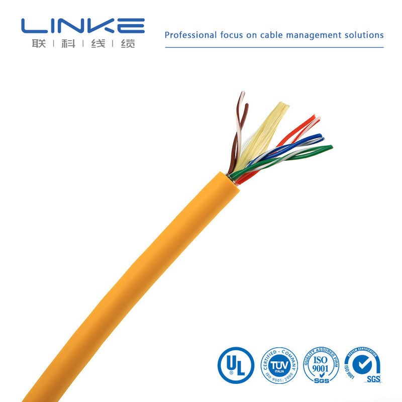 CAT5e ইউটিপি ল্যান ক্যাবল সিসিএ 1000 ফুট হলুদ বিকল্প ফিলার মার্কিন মুদ্রা মার্কিন যুক্তরাষ্ট্র কঠিন হলুদ