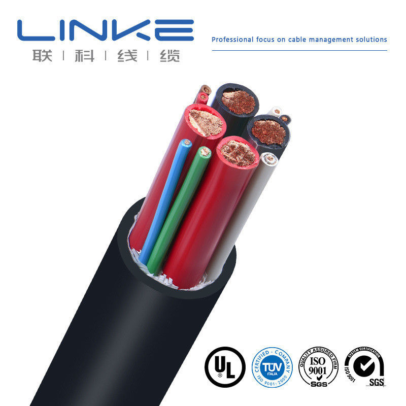 UL 600V 16AMP 3*14AWG+1*18AWG AC EV Wire EV চার্জিং ক্যাবল অক্সিজেন মুক্ত তামা কন্ডাক্টর সহ