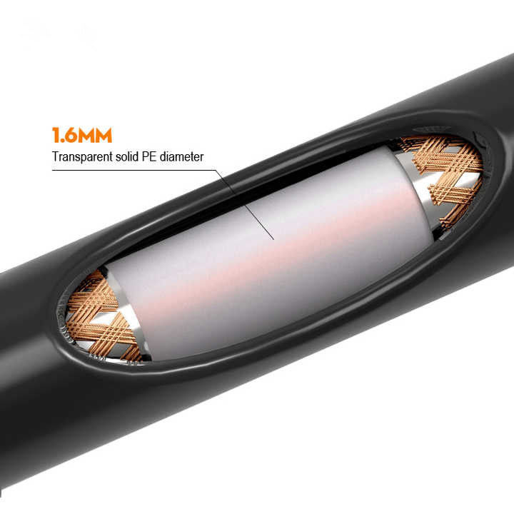 UL20276 24-28 AWG টিনযুক্ত তামার কন্ডাক্টর মাল্টিকোর ব্লেডড স্কিলড পিভিসি জ্যাকেটযুক্ত কম্পিউটার তারের