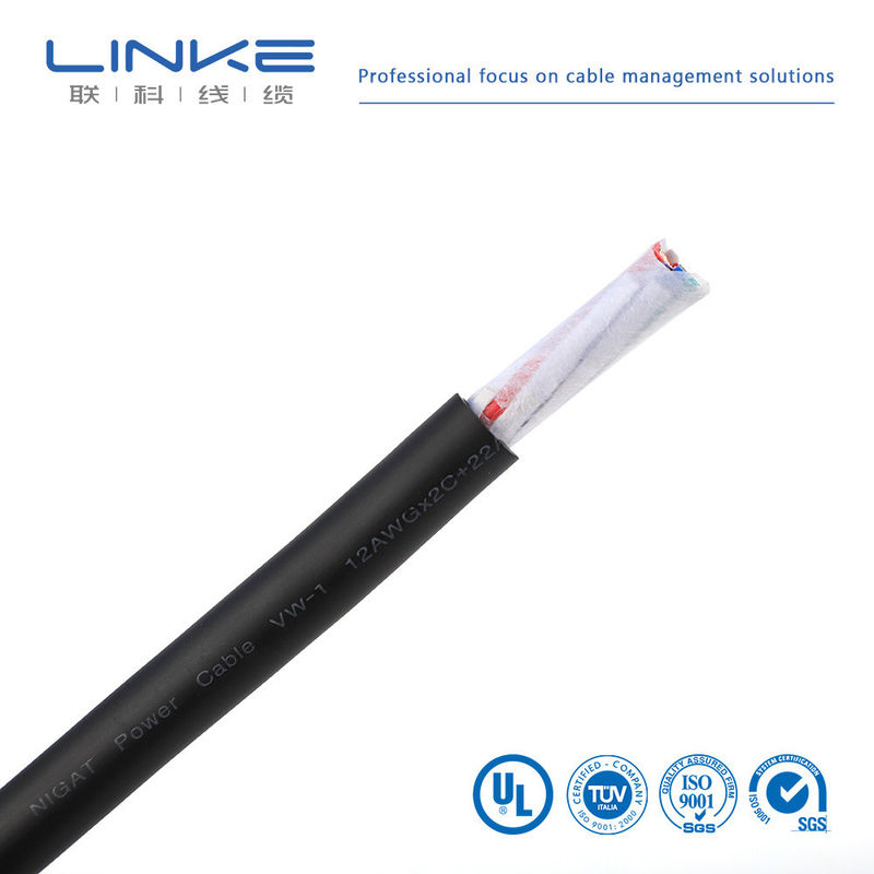 নিম্ন ও মাঝারি ভোল্টেজ অ্যাপ্লিকেশনের জন্য উচ্চ ভোল্টেজ ডুয়াল শেল্ডিং টিনযুক্ত তামা অটোমোটিভ তারের