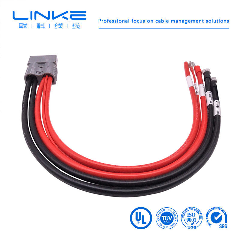 অটো ইলেকট্রিক্যাল কেবল অ্যাসেম্বলির জন্য টিনযুক্ত কপার এবং 600V রেট করা ভোল্টেজ সহ কাস্টম অটোমোটিভ ওয়্যারিং হারনেস