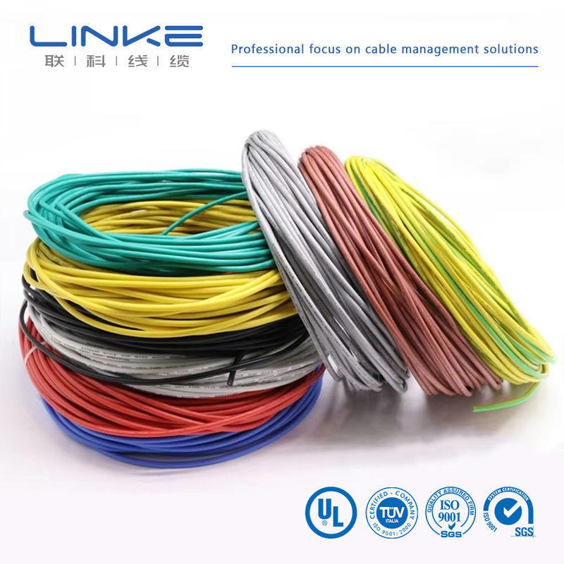 UL3135 সিলিকন রাবার ওয়্যার 30 28 26 24 22 20 18 16 14 12 10 AWG আইসোলেটেড সফট কপার ইলেকট্রন এলইডি ল্যাম্প লাইটিং ক্যাবল