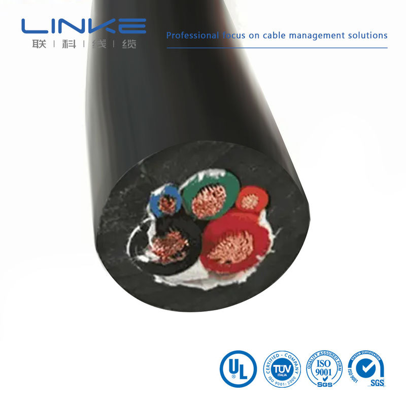 বৈদ্যুতিক গাড়ির জন্য 16A 3G2.5mm² + 2*0.5mm² টিনযুক্ত কপার ইভি চার্জিং কেবল