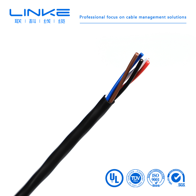 6ft SJT 14 Gauge 3 Wire Heavy Duty Replacement Power Supply Cord Pigtail Cable 110V 125V 120V Black Power Extension Cord