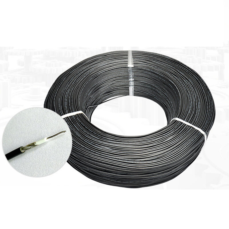 Awm 1185 টিনযুক্ত স্ট্র্যান্ডেড 18AWG 20AWG সিঙ্গেল কোর শিল্ডেড ওয়্যার UL1185 শিল্ডেড সিগন্যাল কেবল