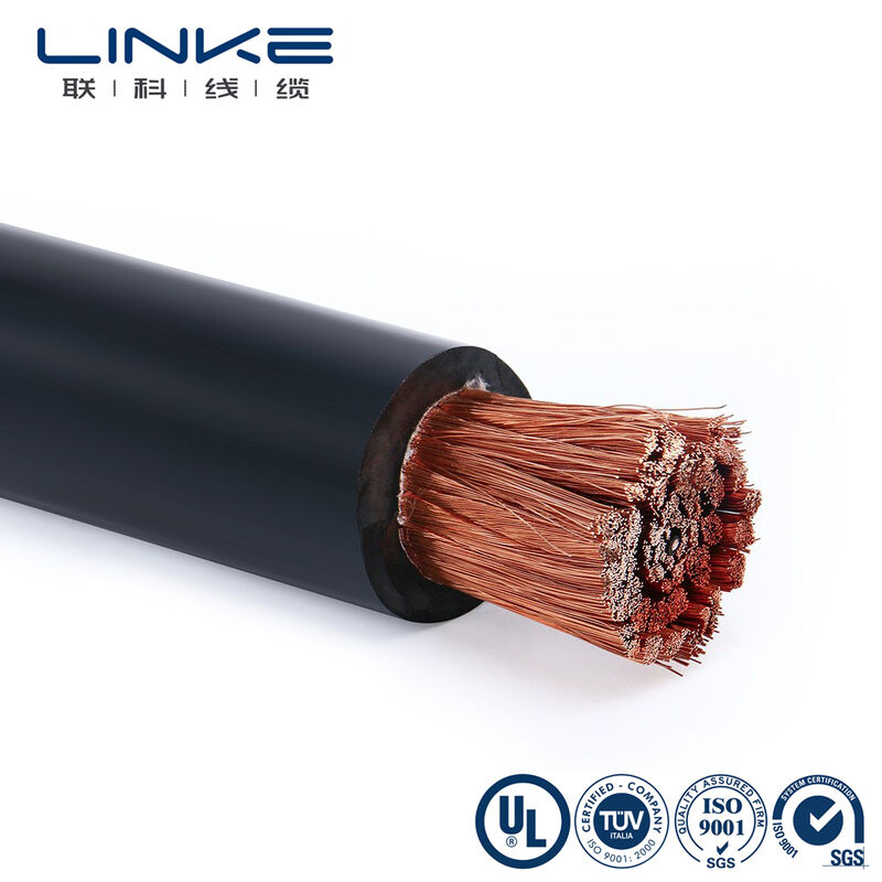 1AWG to 10AWG Flexible Silicone Power Cable with Tinned Copper Conductor and High Temperature Resistance (-70℃ to 350℃)